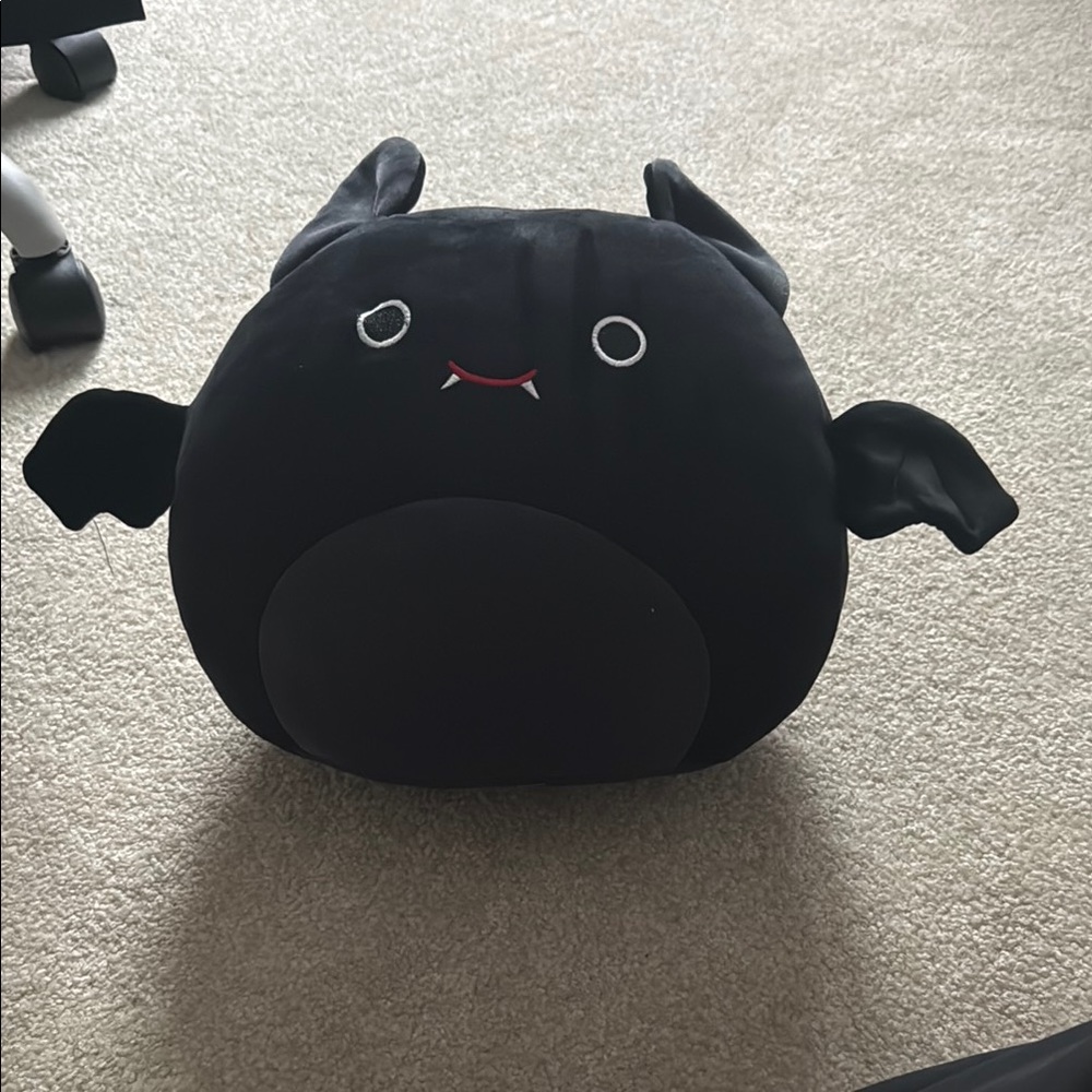 Black Bat Plush Toy